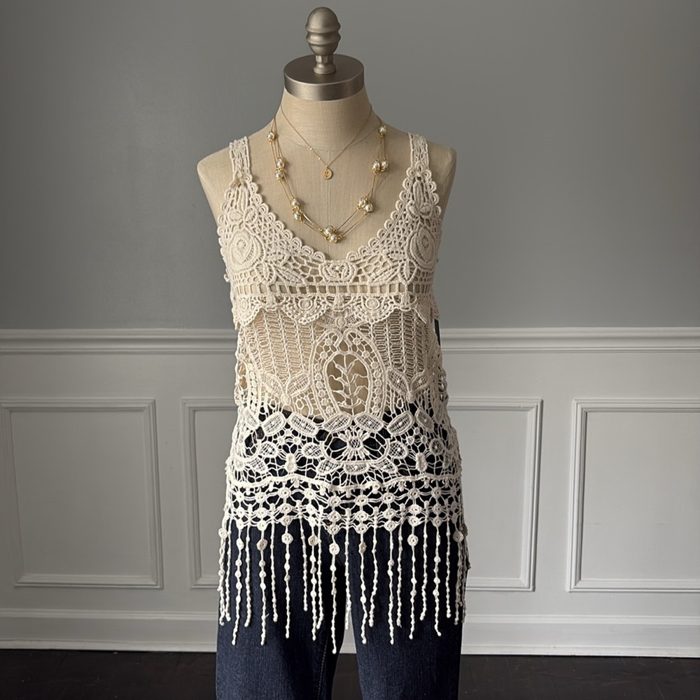 Phase One Crochet Tank Top